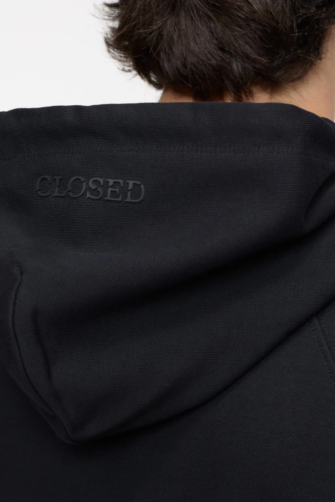 Closed Hoodie with logo Black Hot