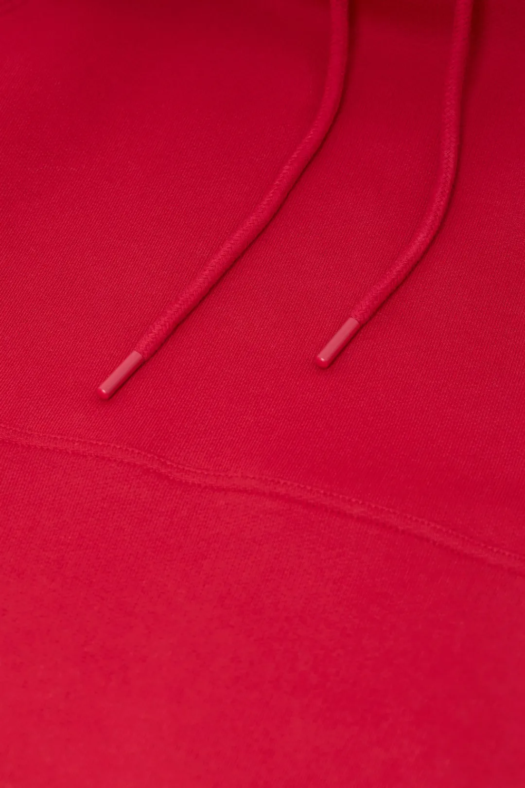 Closed Hoodie with logo Chili pepper red Online