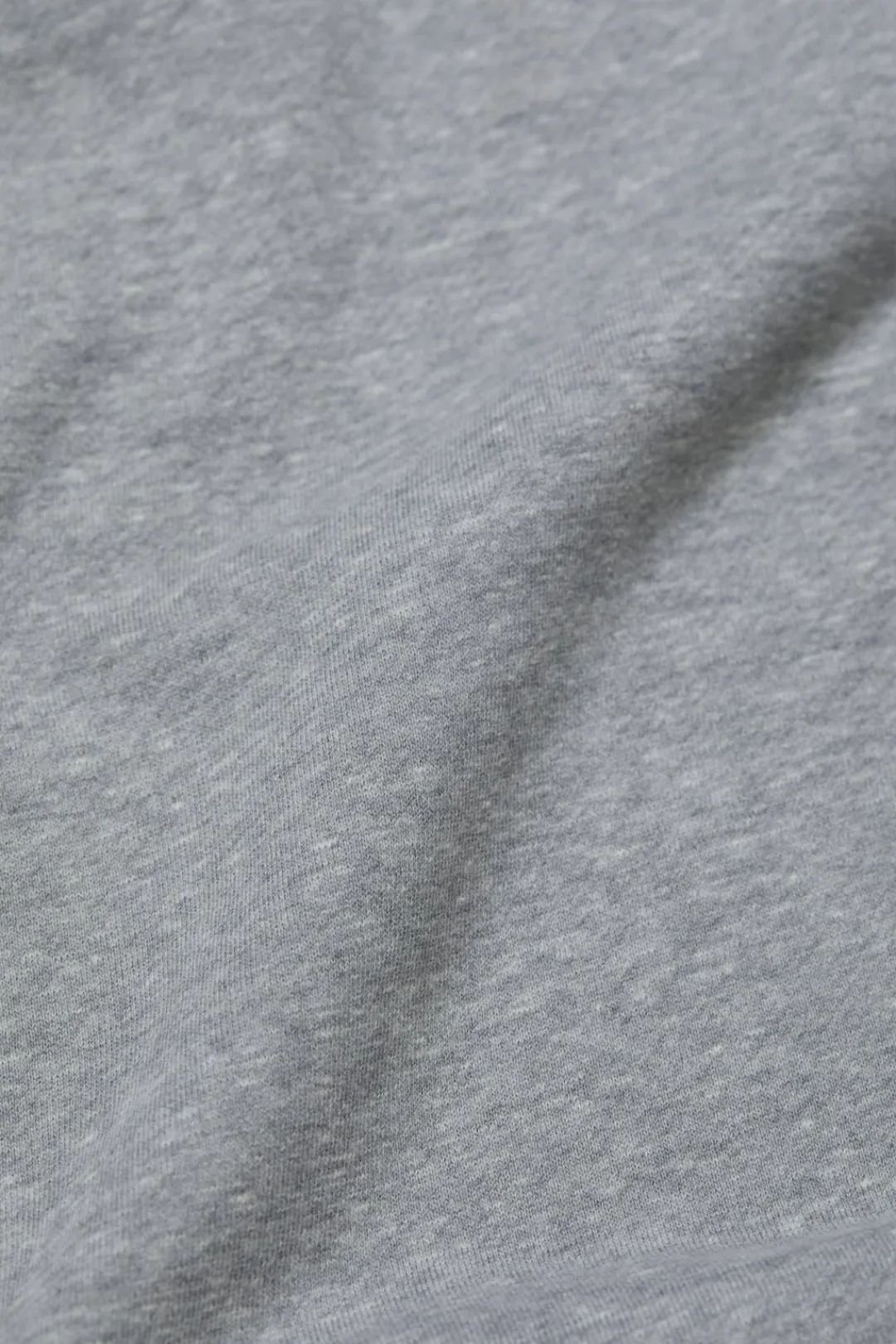 Closed Hoodie with zipper Light grey melange New