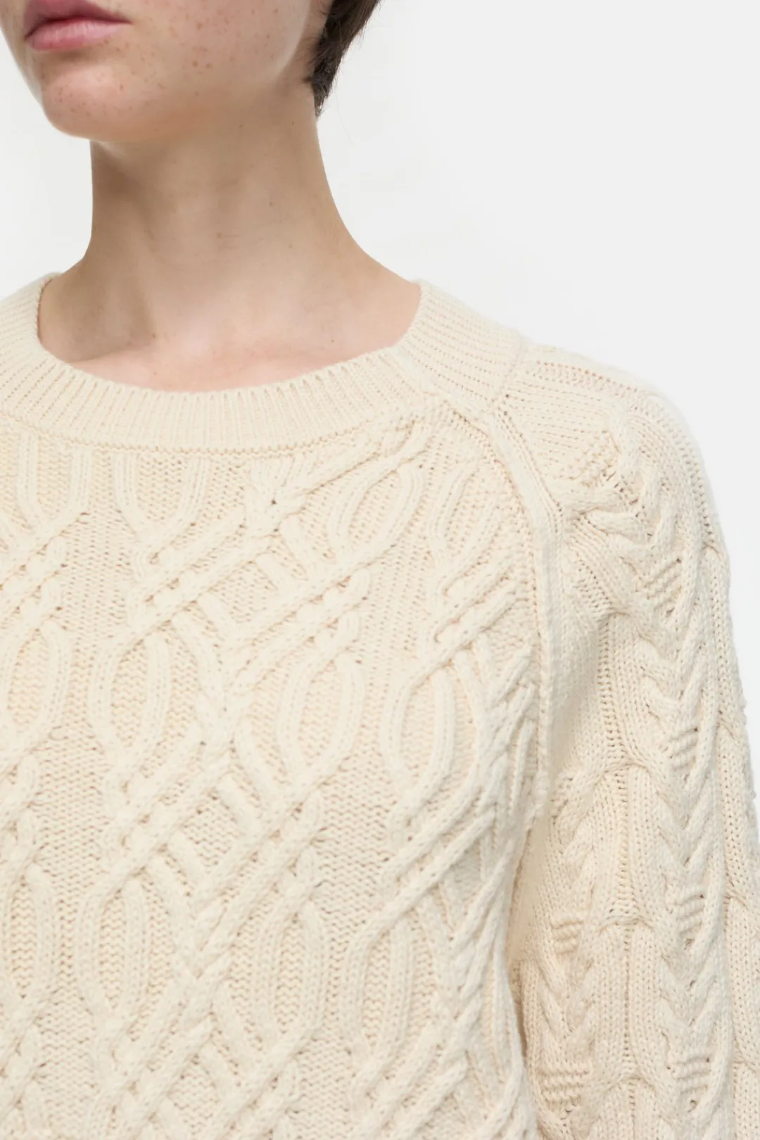 Closed Jacquard jumper Ivory Discount