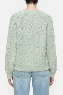 Closed Jacquard jumper Pastel olive Hot