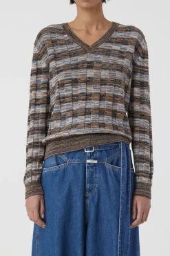 Closed Jacquard Sweater Multi colour Outlet