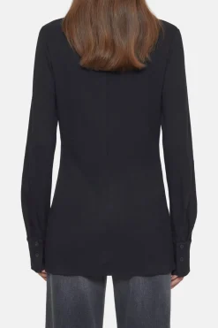 Closed Jersey Blouse Black Hot