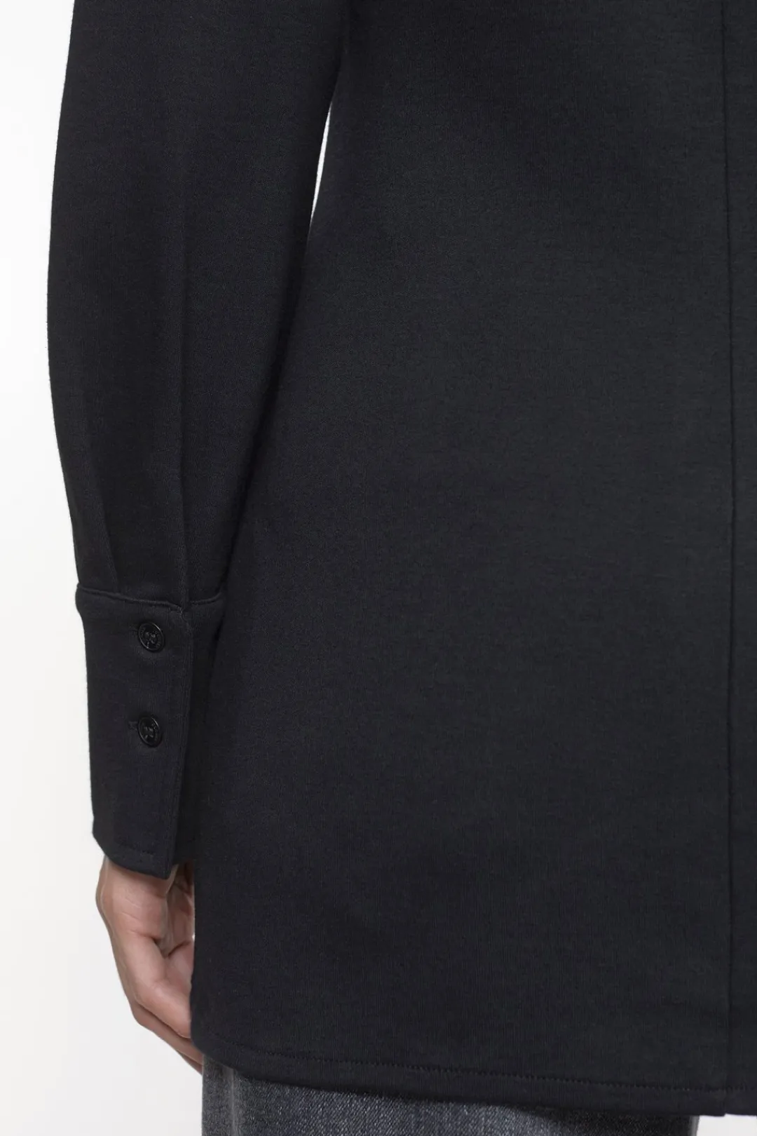 Closed Jersey Blouse Black Hot