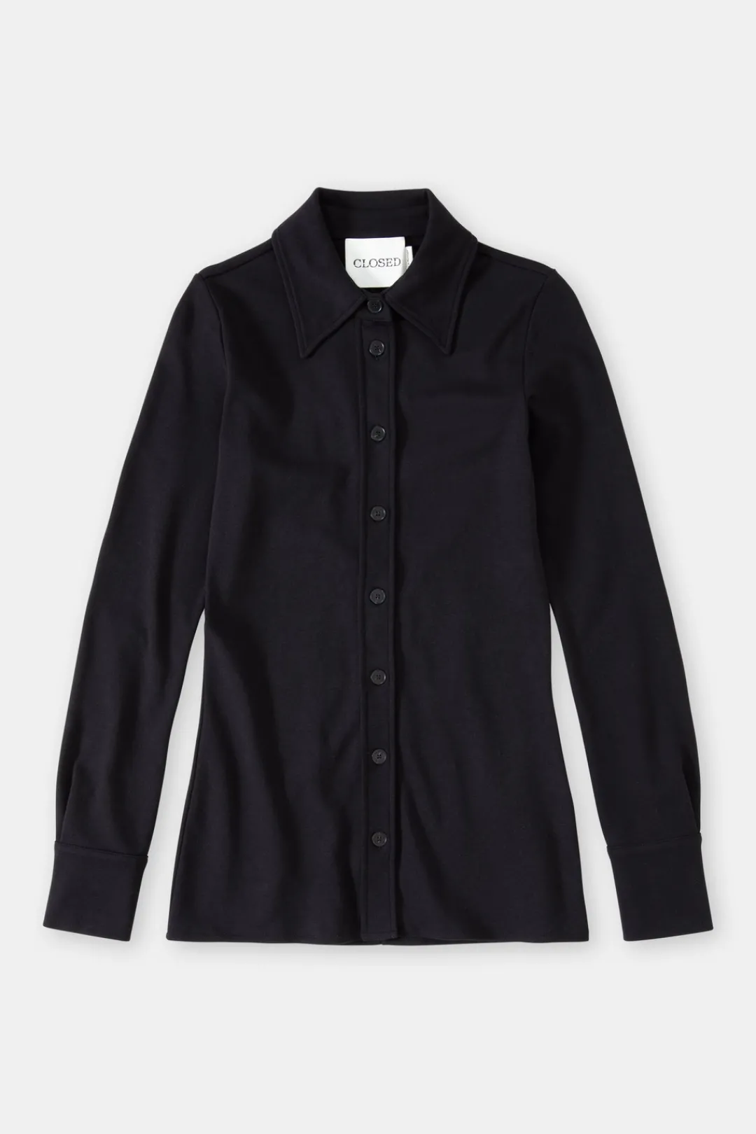 Closed Jersey Blouse Black Hot