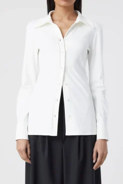 Closed Jersey Blouse Ivory