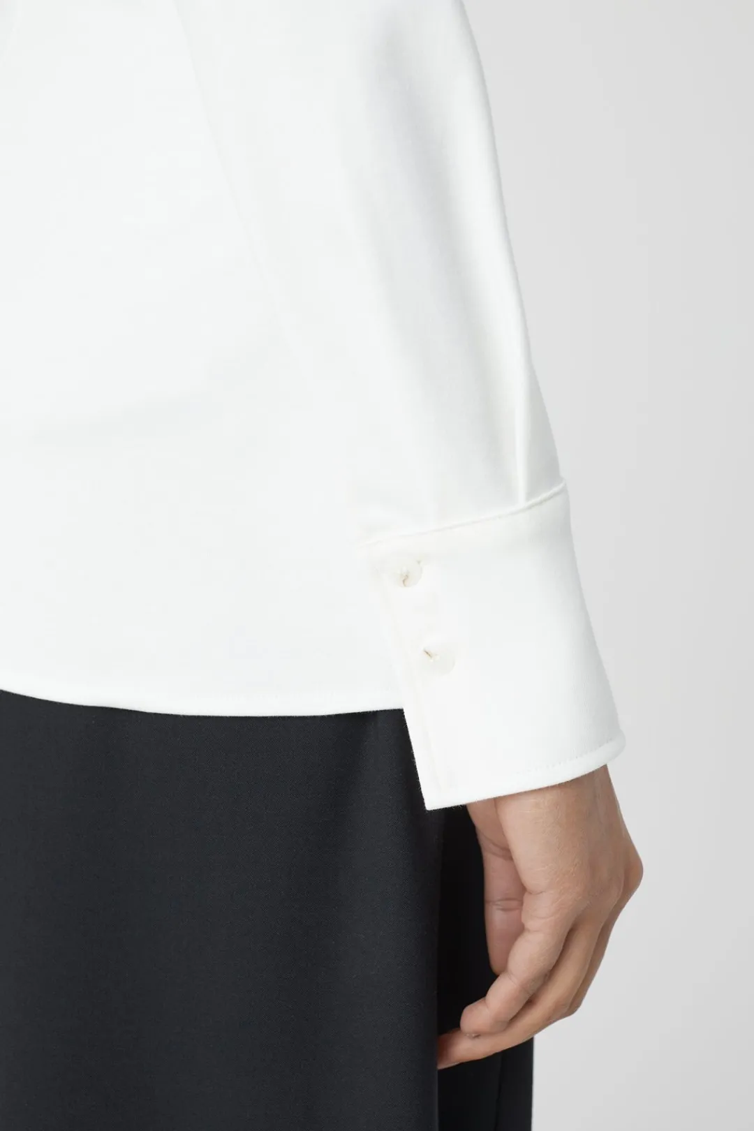 Closed Jersey Blouse Ivory