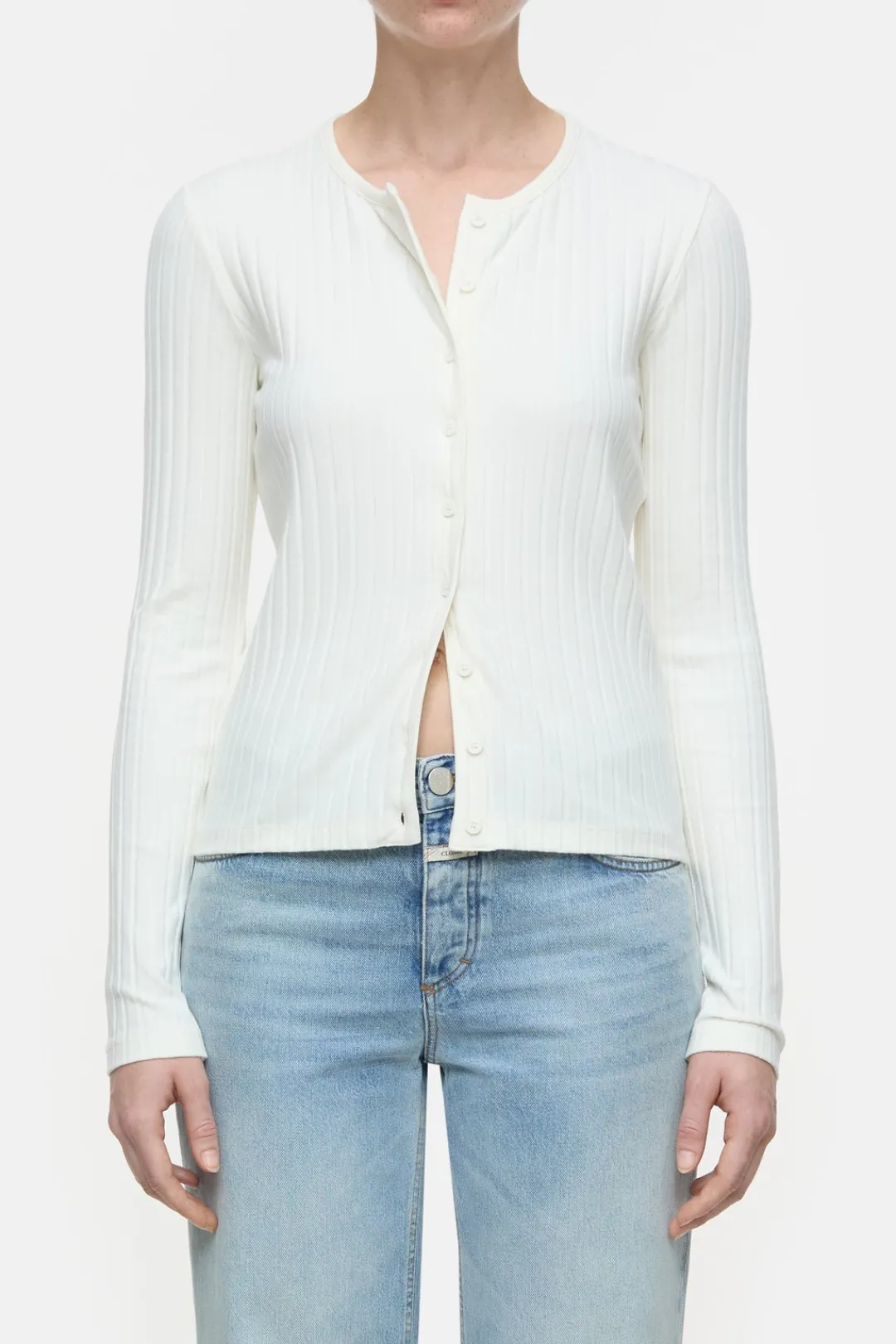 Closed Jersey cardigan Ivory New