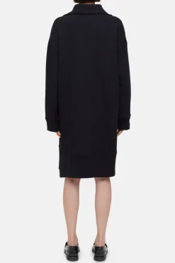 Closed Jersey Dress in Organic Cotton Black Discount