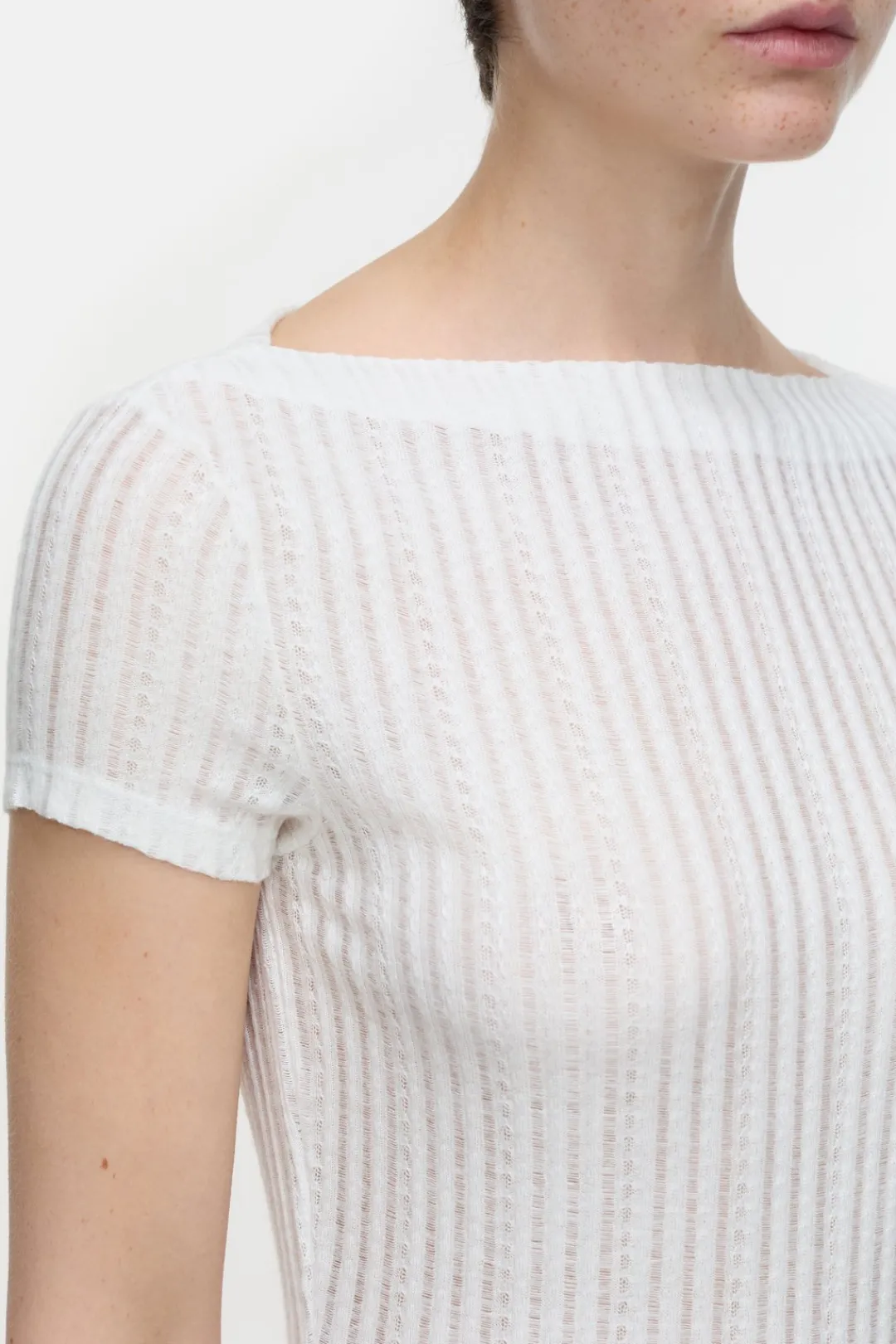 Closed Lace top Ivory Online