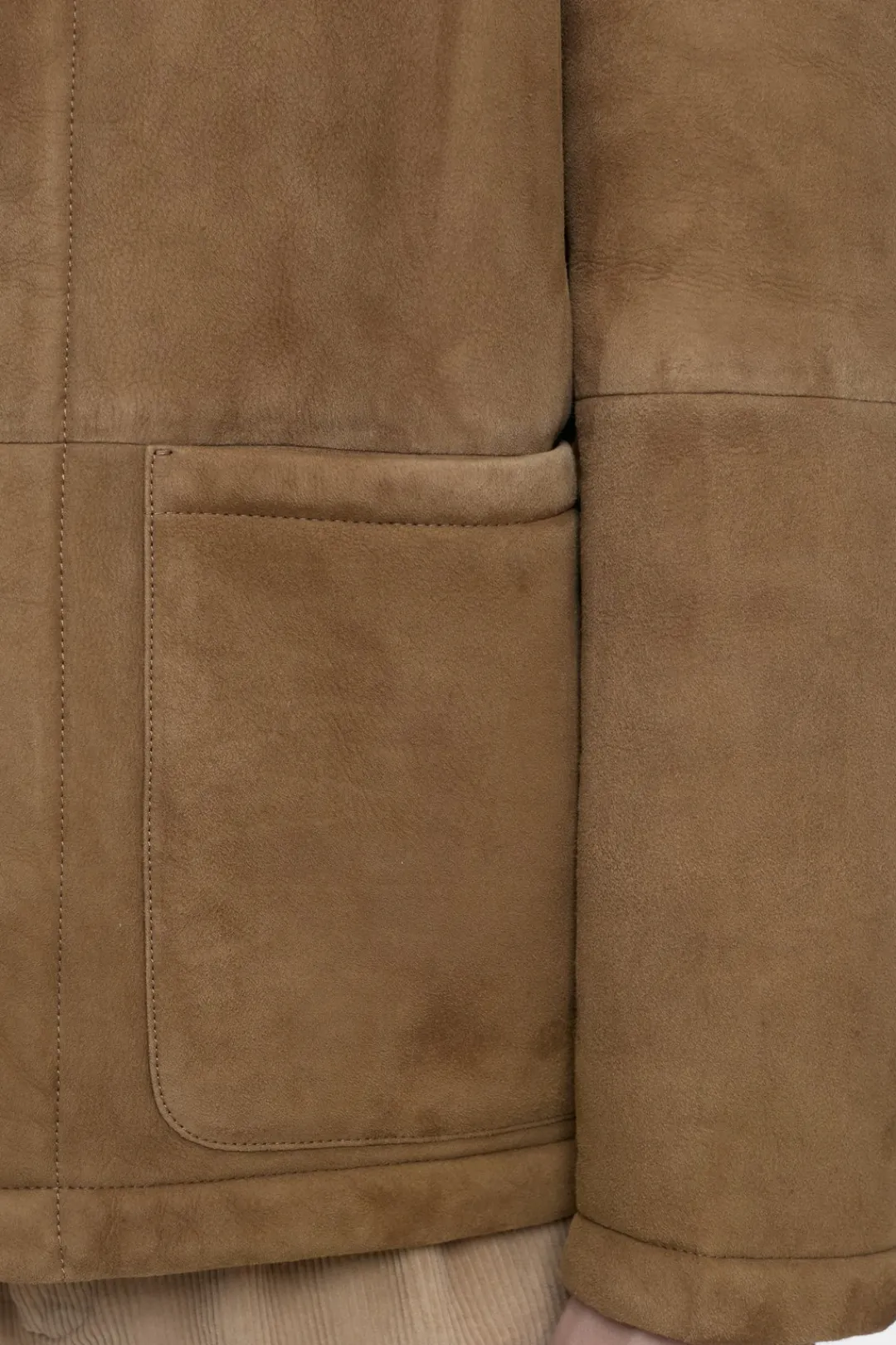 Closed Lambskin jacket Chestnut Discount