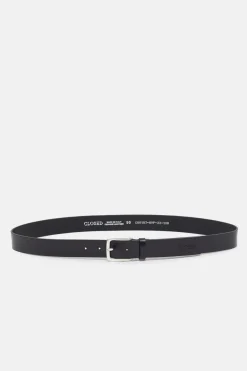Closed Leather belt Black Online