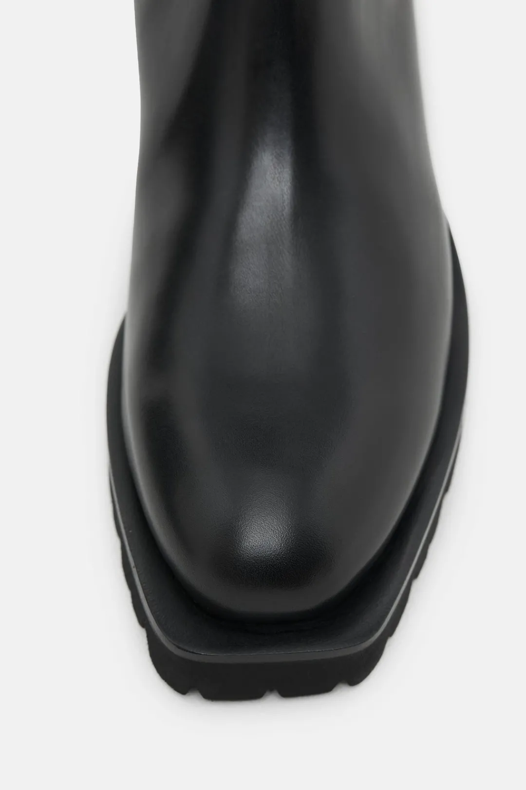 Closed Leather boots Black