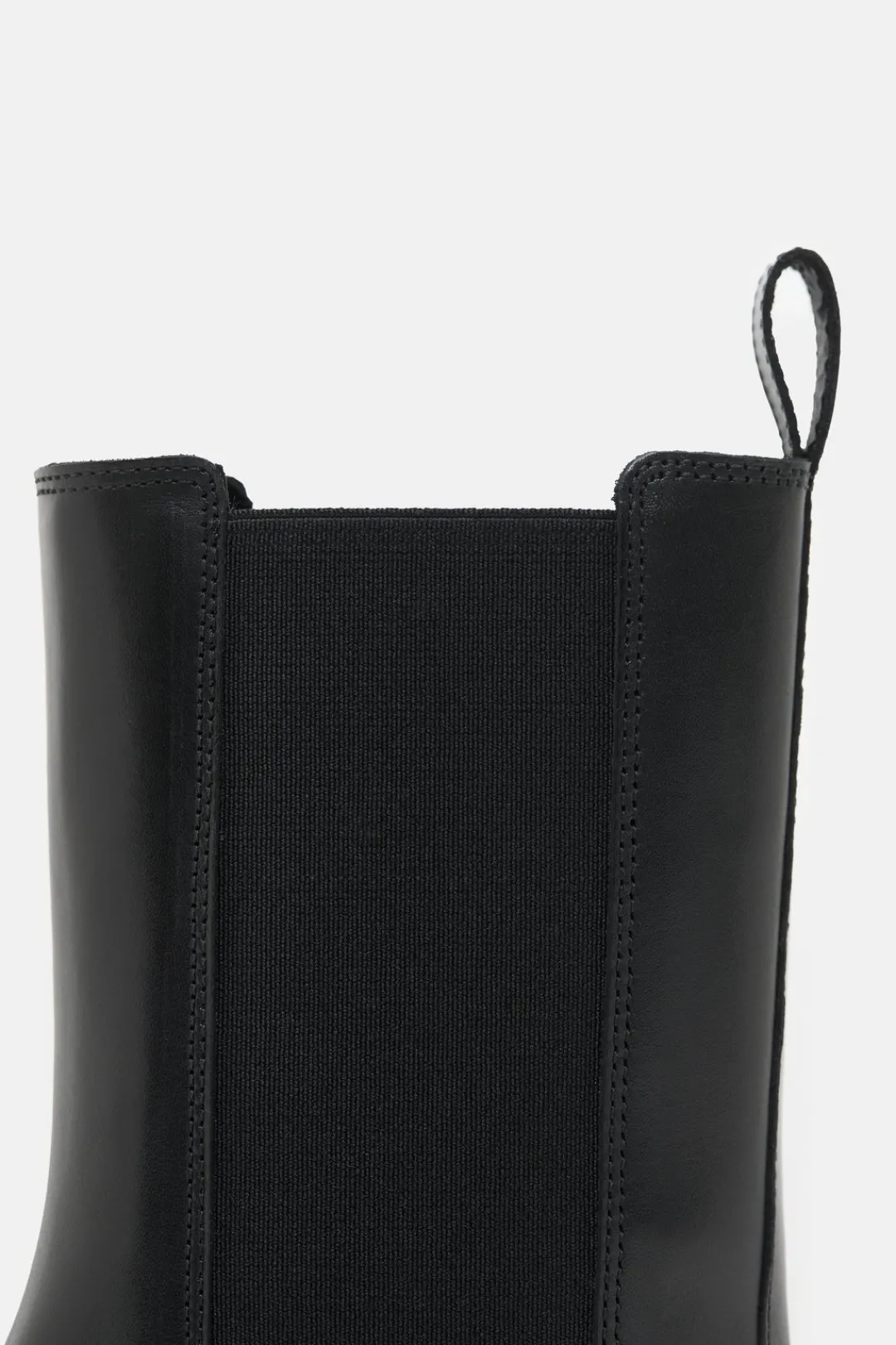 Closed Leather boots Black