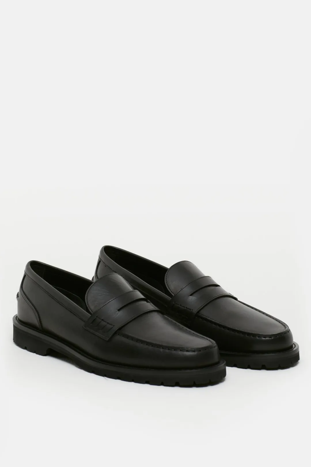 Closed Leather loafers Black
