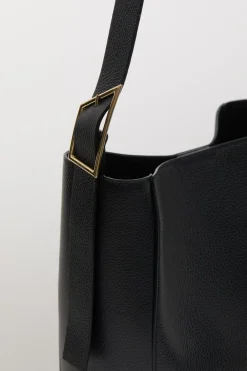 Closed Leather shopper large Black New