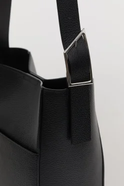 Closed Leather shopper medium Black Outlet