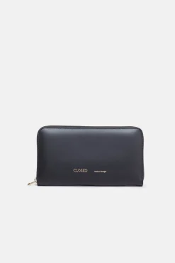 Closed Leather wallet Black Hot