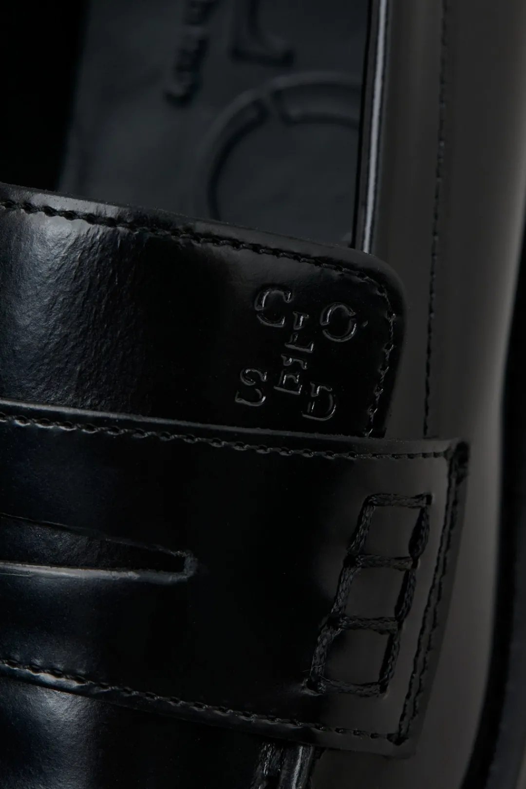 Closed Loafers Black New