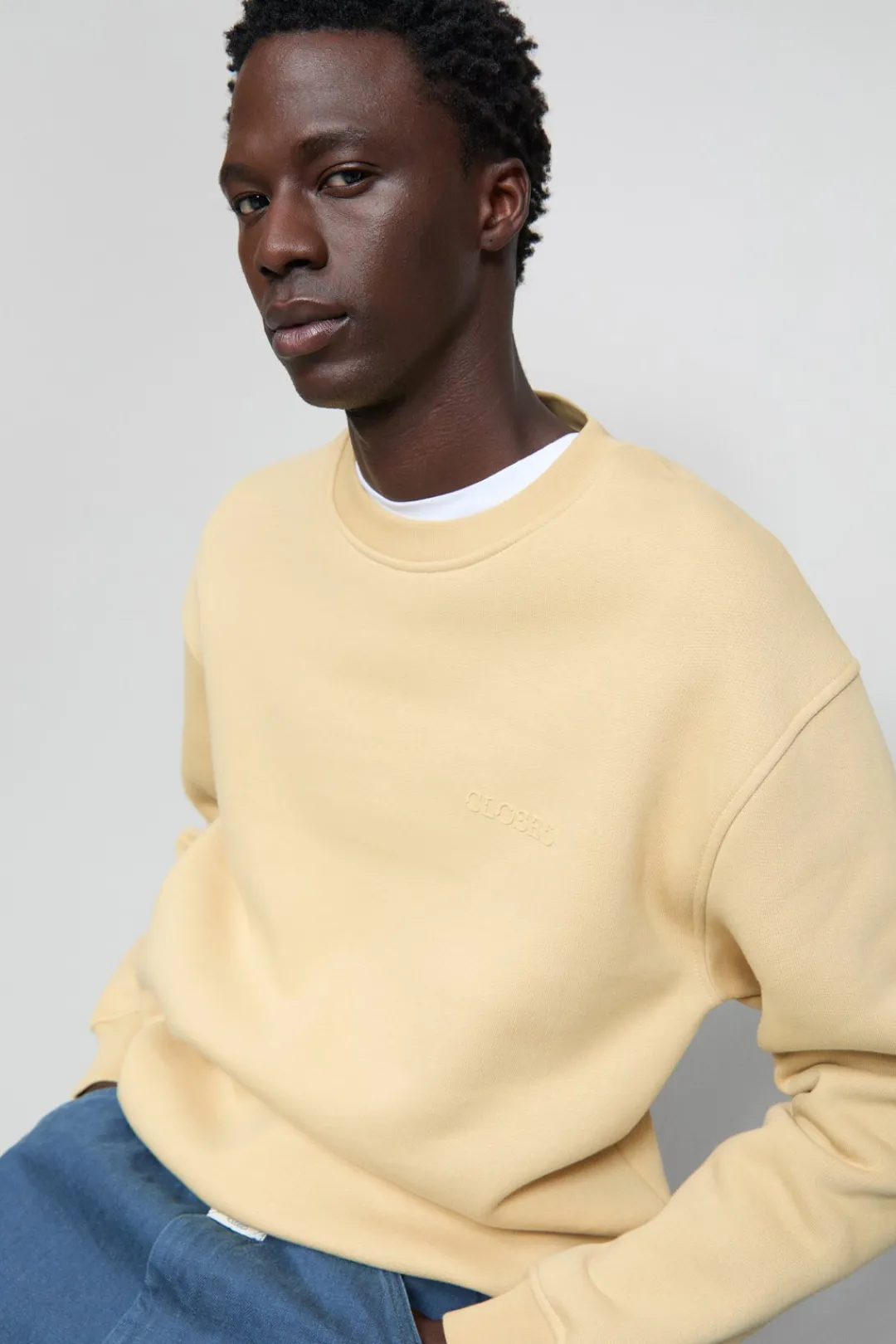 Closed Logo Crew Neck Peanutbutter Clearance