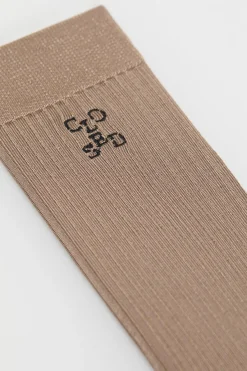 Closed Logo socks Tullamore brown Clearance