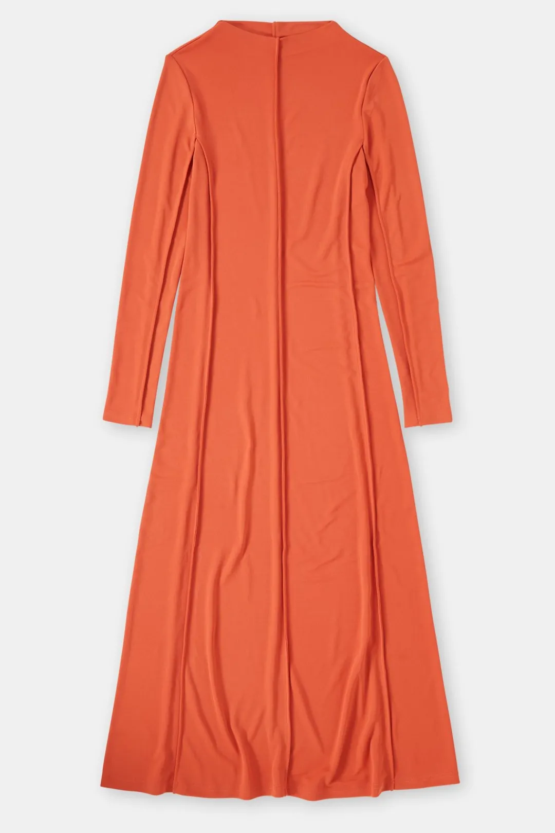 Closed Long jersey dress Aperol red Outlet