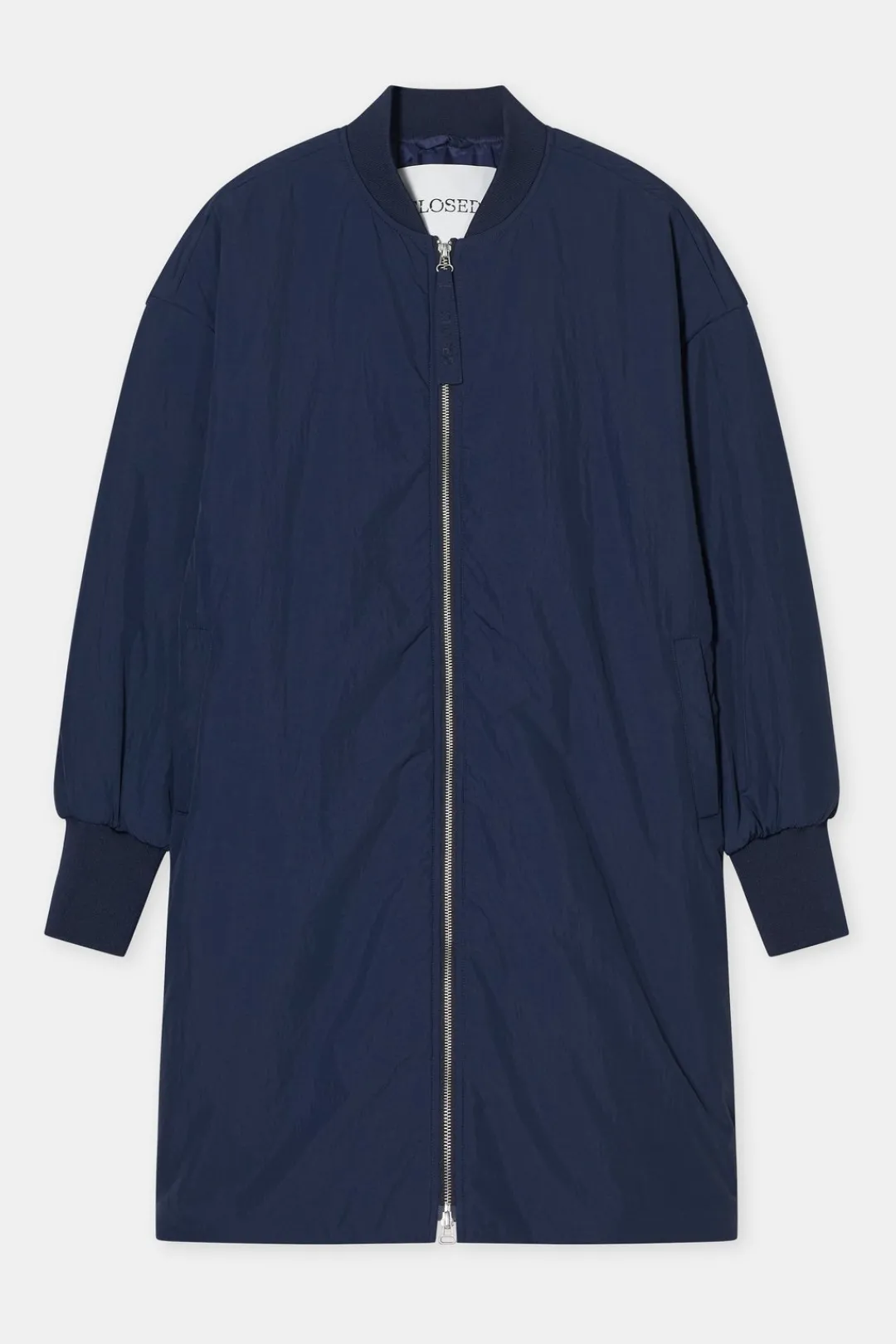 Closed Long quilted jacket Dark night Outlet