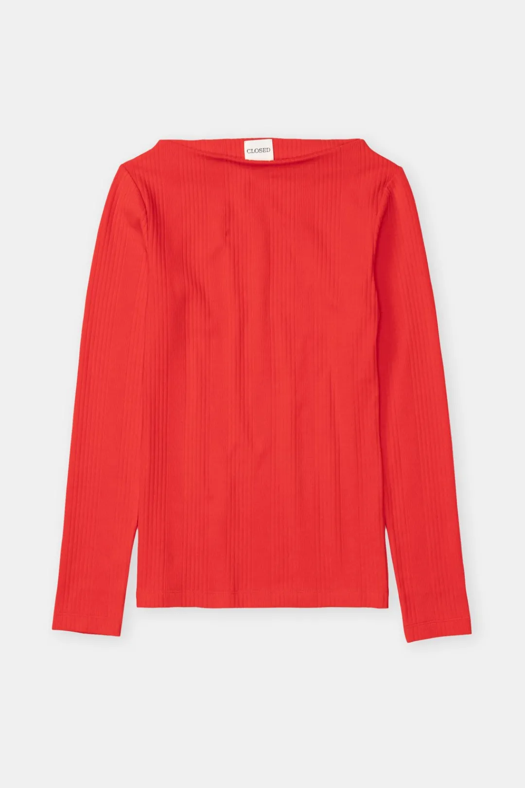 Closed Long sleeve shirt Chili pepper red Outlet