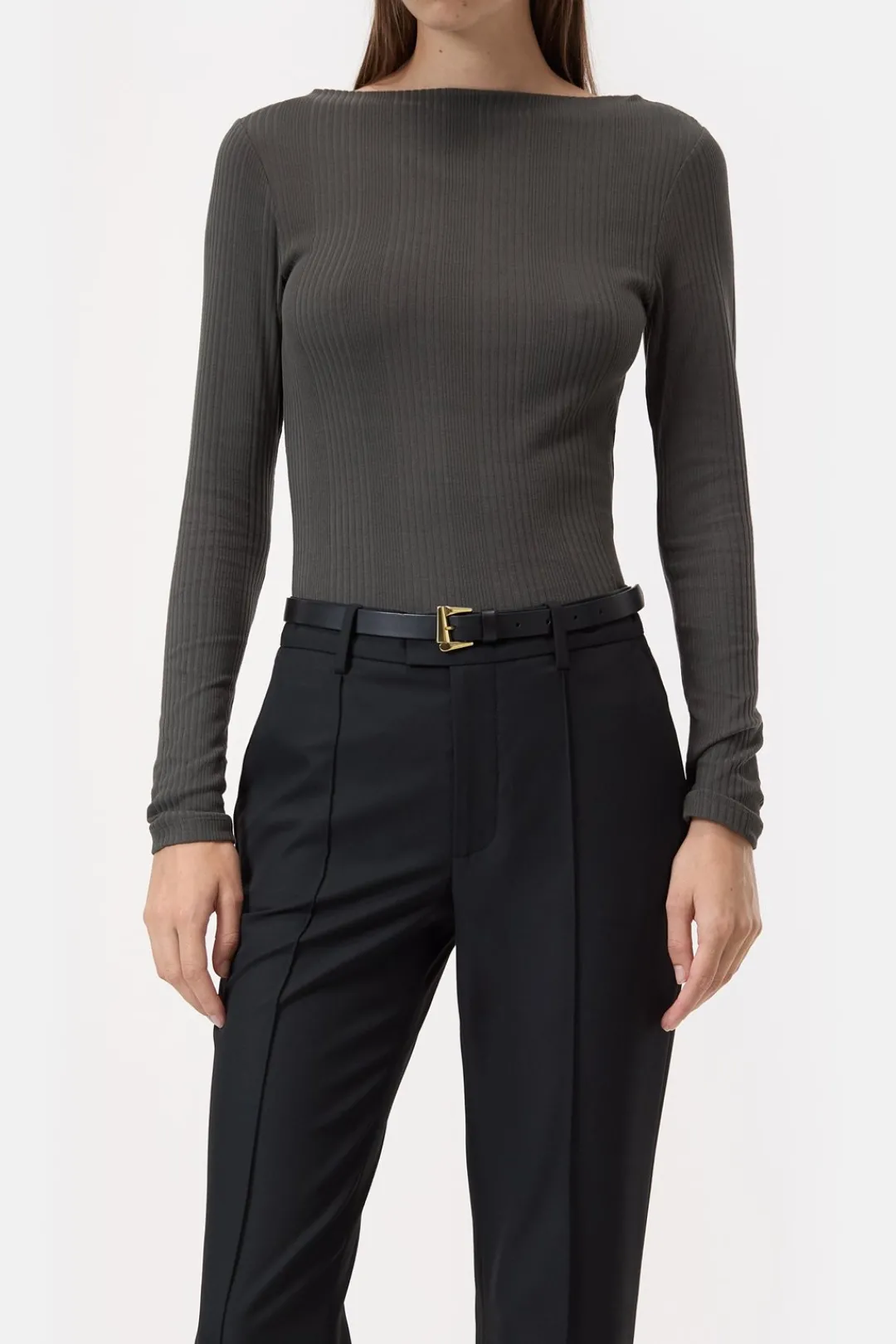 Closed Long sleeve shirt Irish coffee Sale