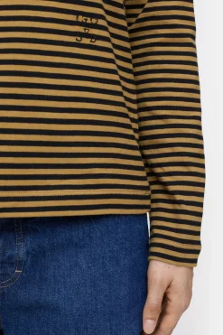 Closed Long-sleeved shirt made from organic cotton Tullamore brown Online