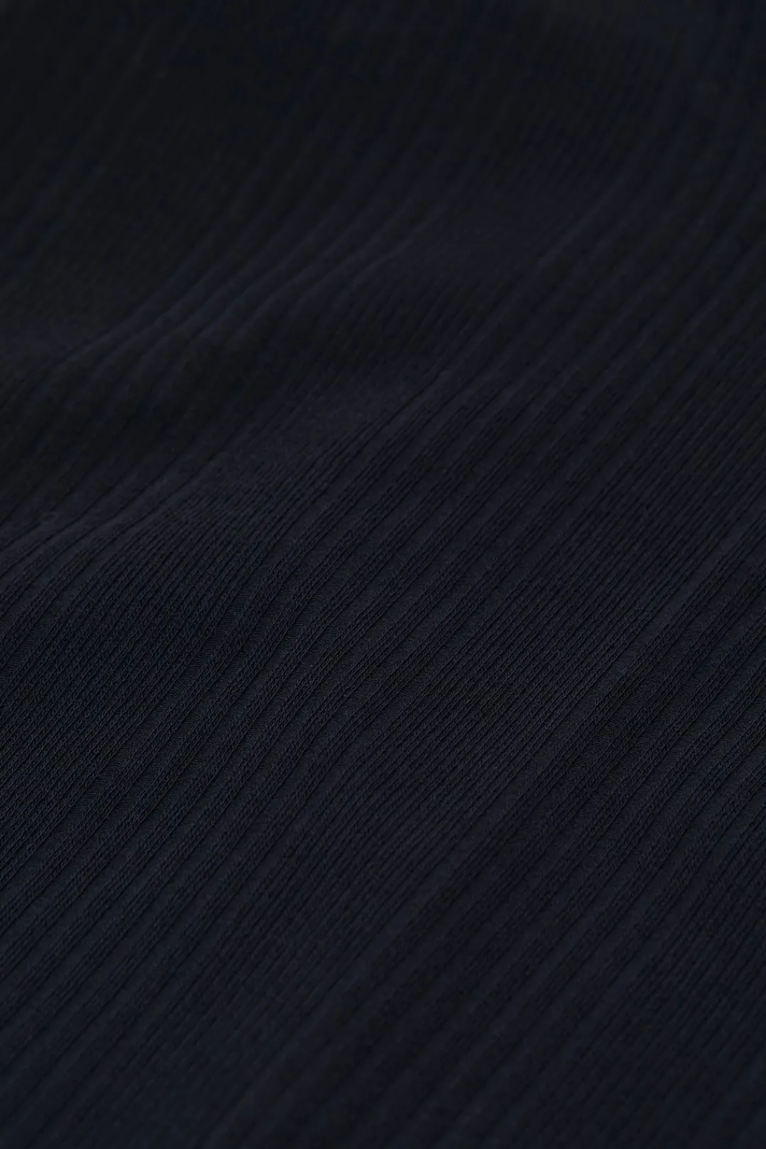 Closed Long-sleeved shirt with V-neck Black Best