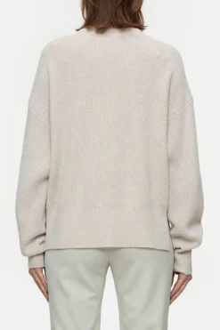 Closed Merino wool jumper Pearl beige Outlet