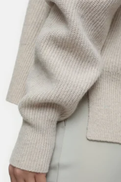 Closed Merino wool jumper Pearl beige Outlet