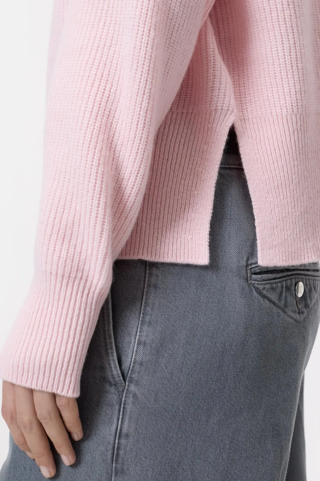 Closed Merino wool jumper English rose Hot