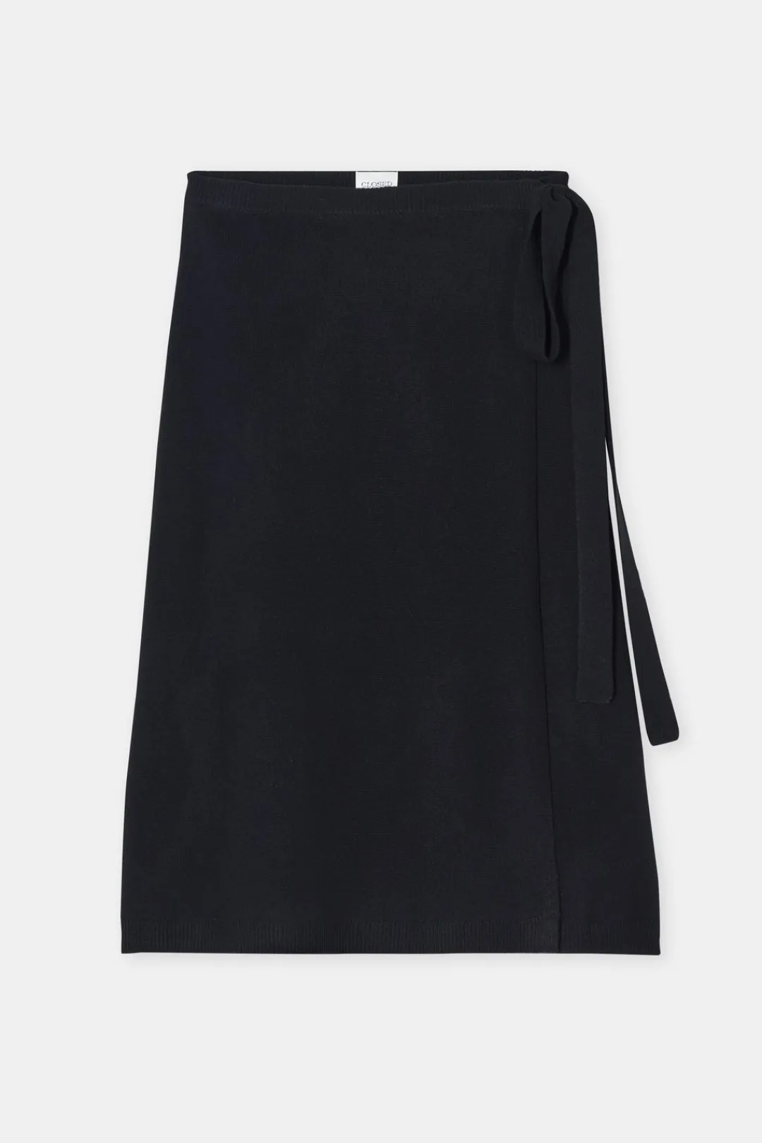 Closed Merino wool wrap skirt Black Online
