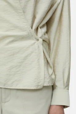Closed Modal blend wrap blouse Sabbia beige Hot