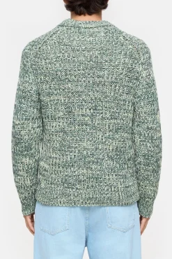 Closed Mouliné knit made from organic cotton Olive green Online