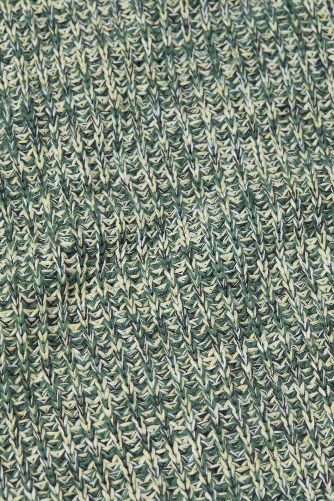 Closed Mouliné knit made from organic cotton Olive green Online