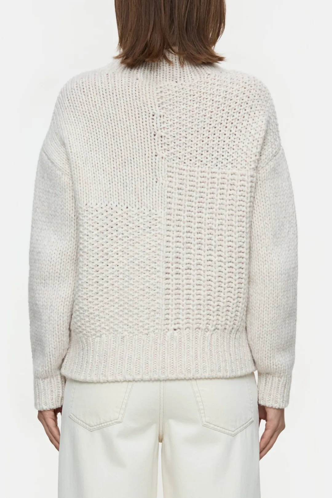 Closed Mouliné knitted jumper English rose Hot