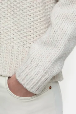 Closed Mouliné knitted jumper English rose Hot