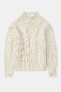 Closed Mouliné knitted jumper English rose Hot
