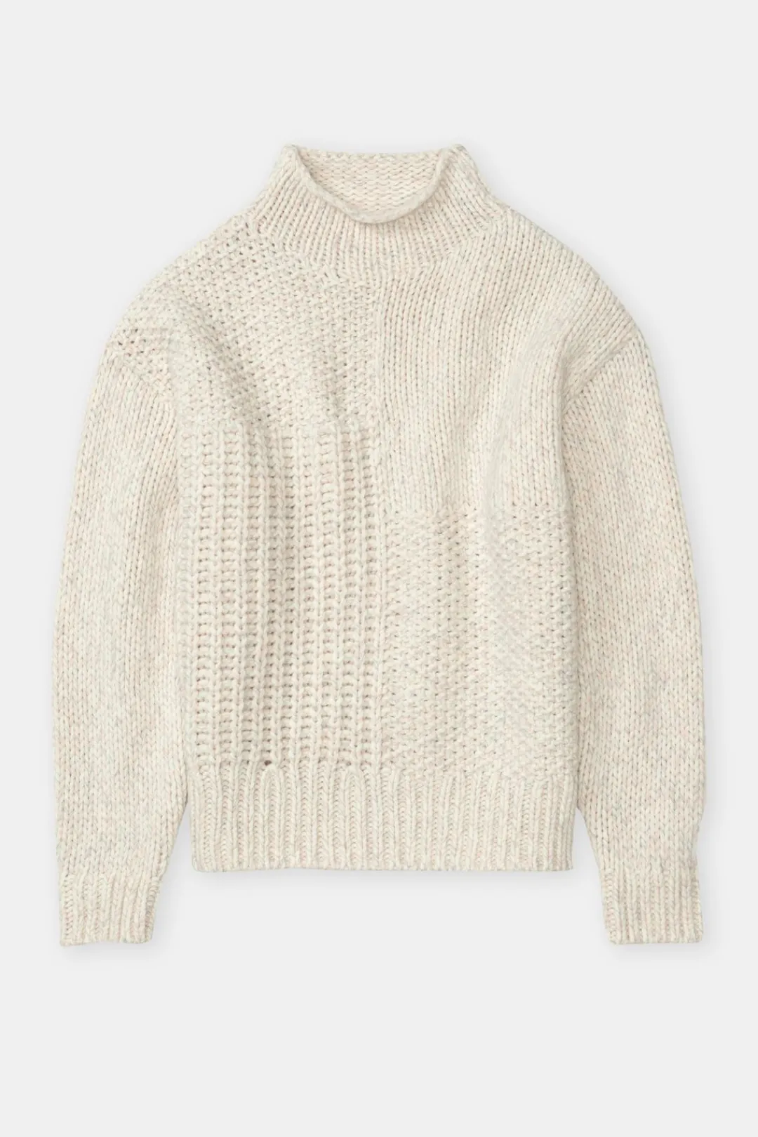 Closed Mouliné knitted jumper English rose Hot