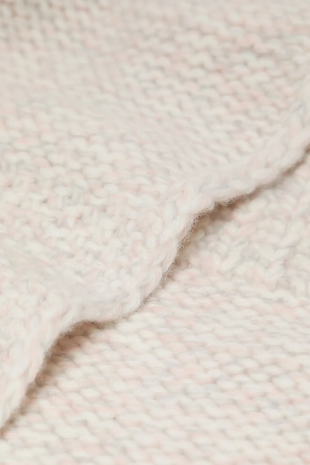Closed Mouliné scarf English rose Online