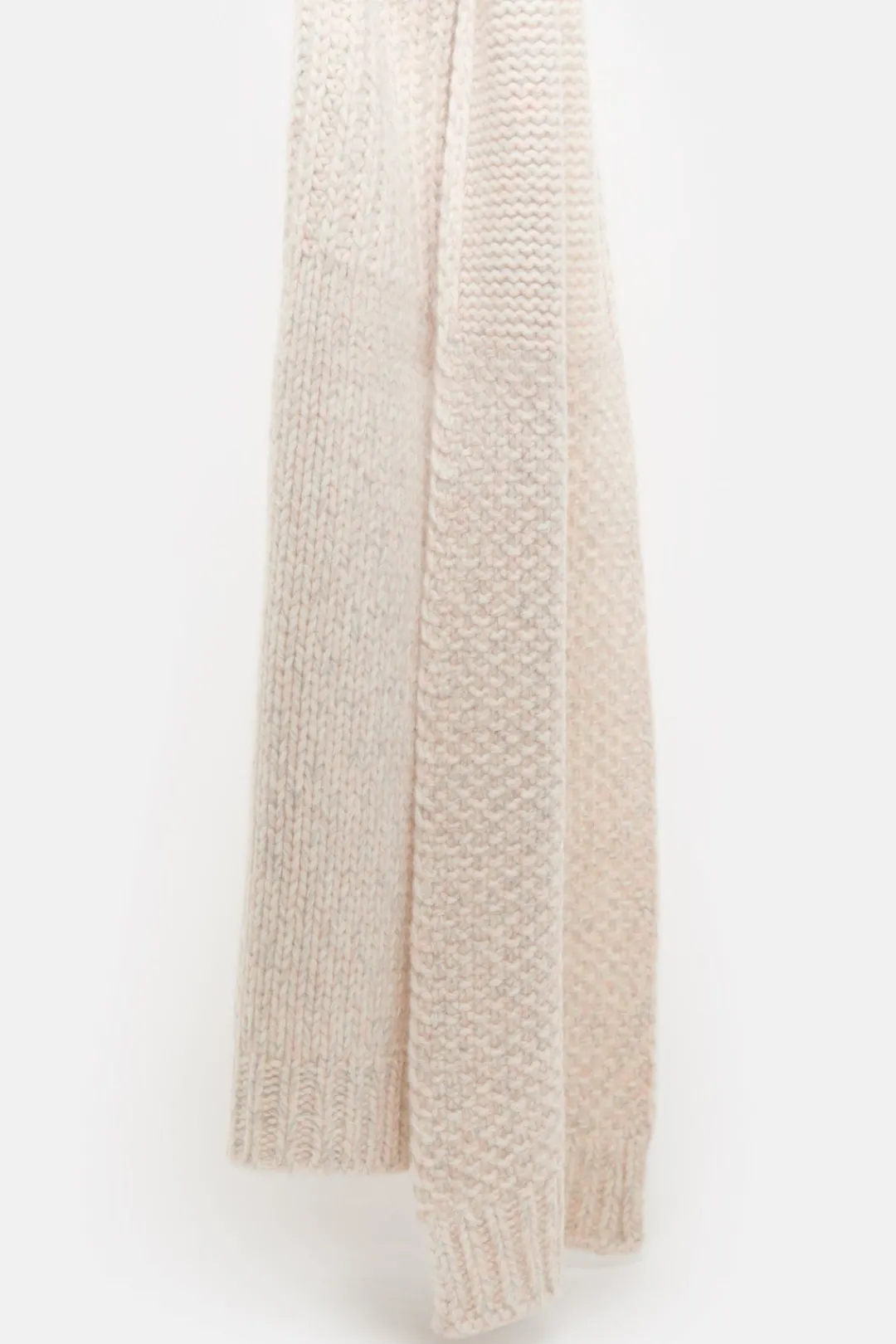 Closed Mouliné scarf English rose Online