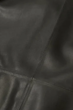Closed Nappa leather shirt Tapenade grey Online