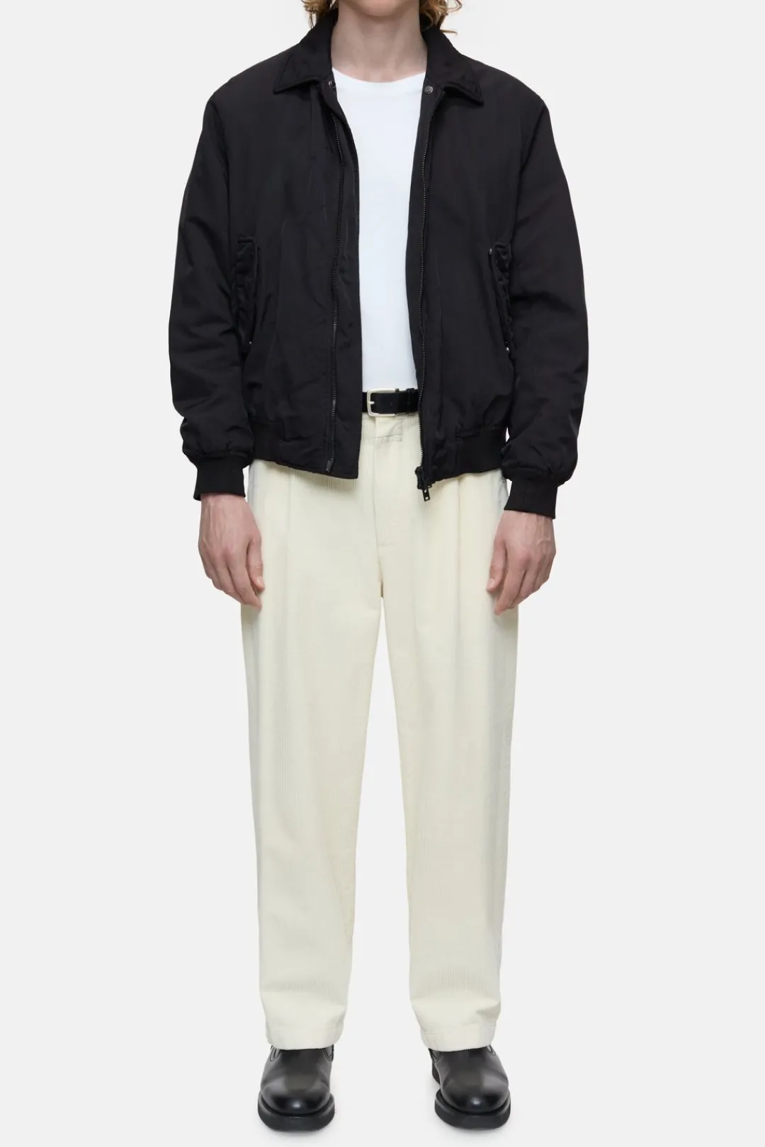 Closed Nylon flight jacket Ebony Discount