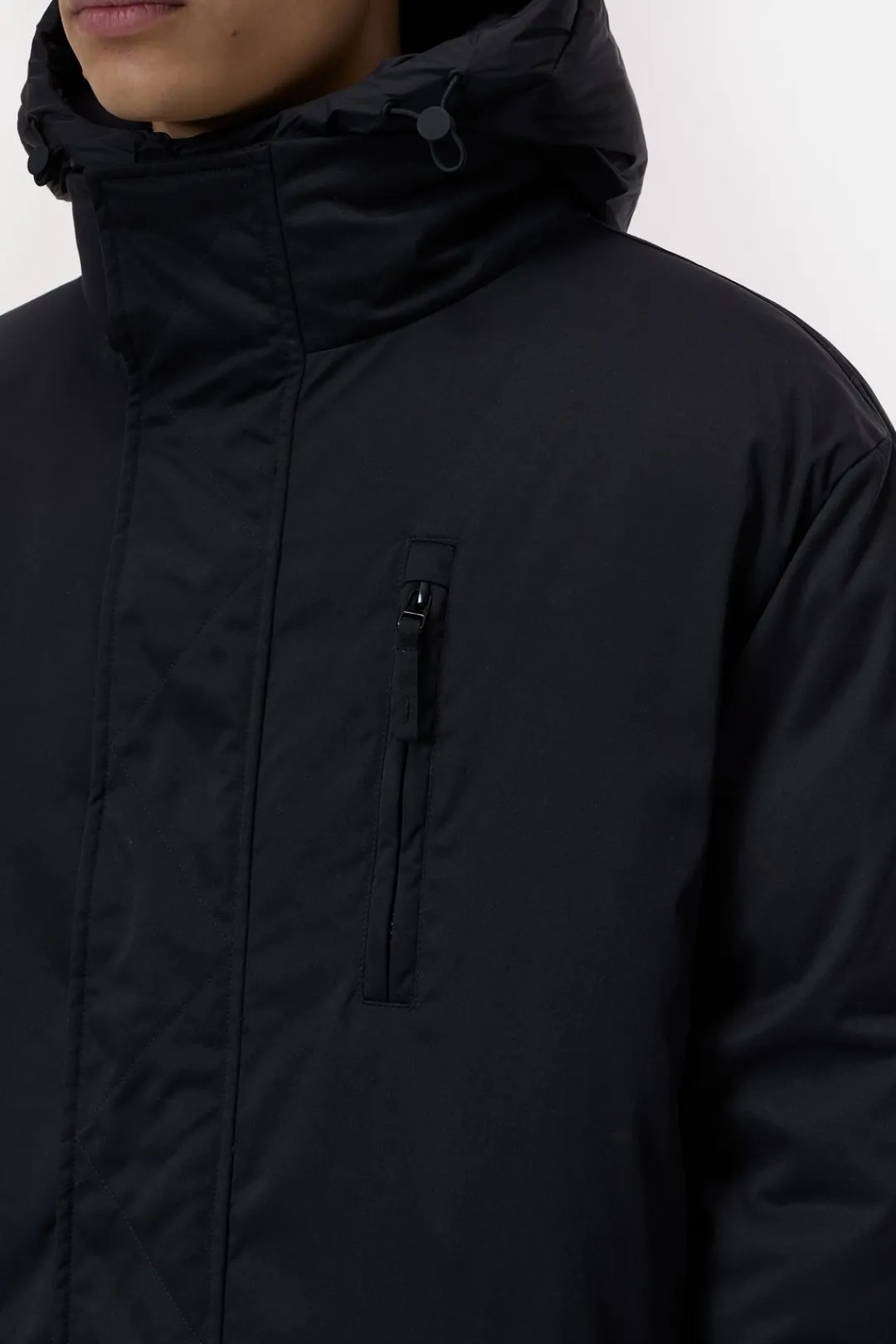Closed Nylon winter jacket Black New