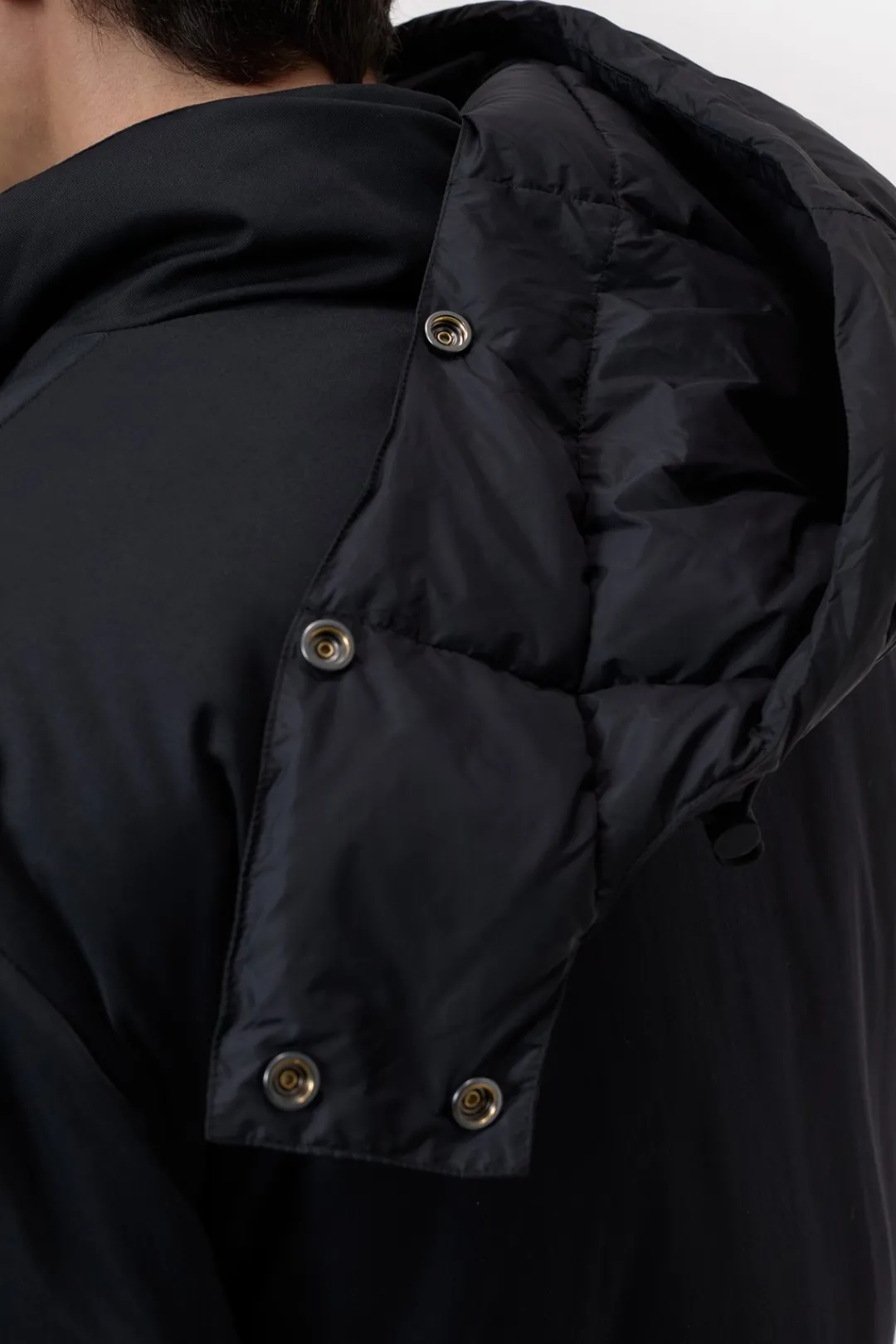 Closed Nylon winter jacket Black New