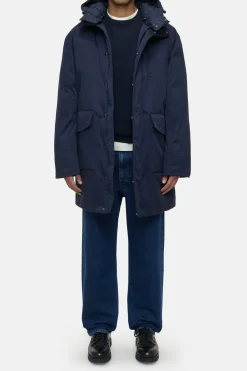 Closed Nylon winter jacket Dark night Outlet