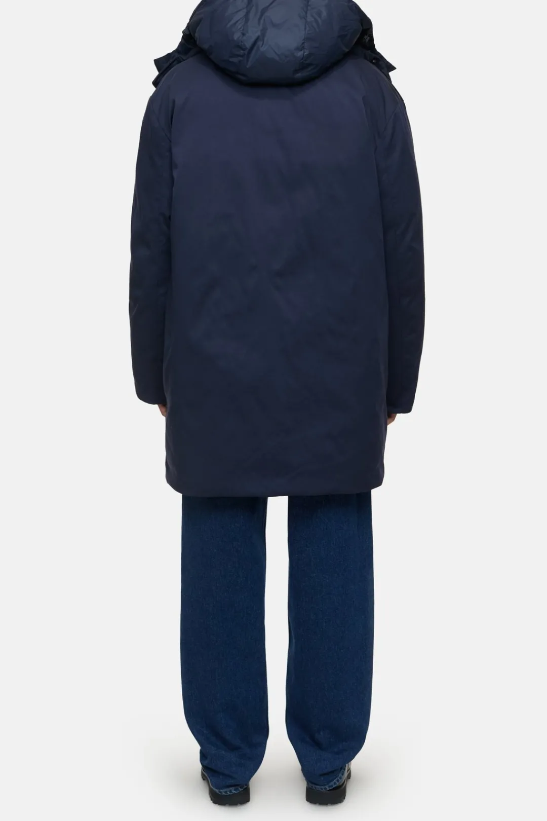 Closed Nylon winter jacket Dark night Outlet